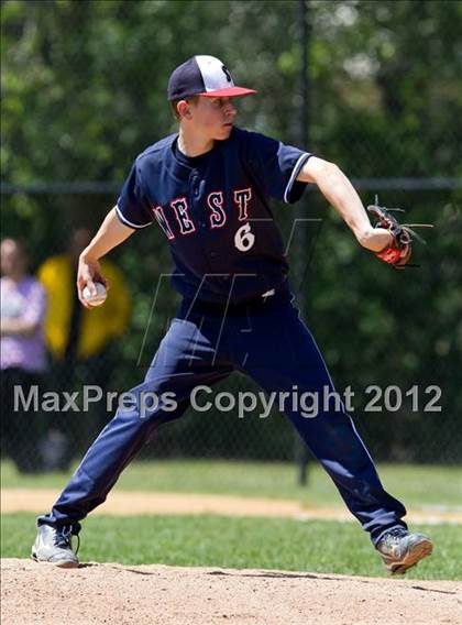 Thumbnail 2 in Smithtown West vs. Patchogue - Medford Section XI Class AA Playoffs photogallery.