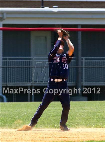 Thumbnail 2 in Smithtown West vs. Patchogue - Medford Section XI Class AA Playoffs photogallery.