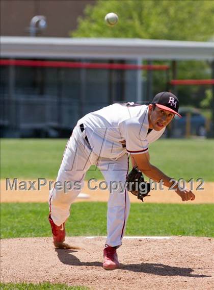 Thumbnail 3 in Smithtown West vs. Patchogue - Medford Section XI Class AA Playoffs photogallery.