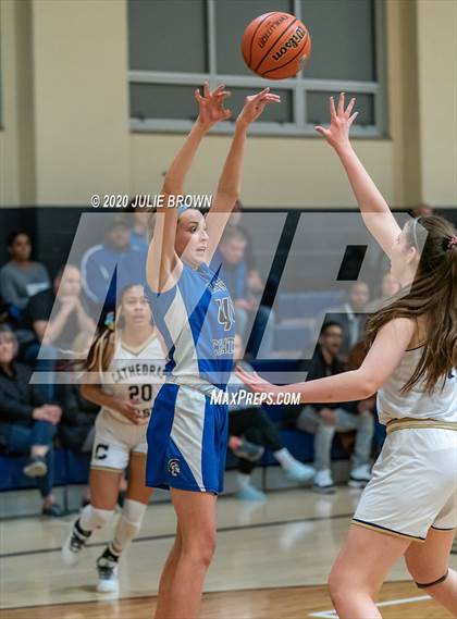 Thumbnail 2 in Cathedral vs Indianapolis Bishop Chatard (City Tournment) photogallery.