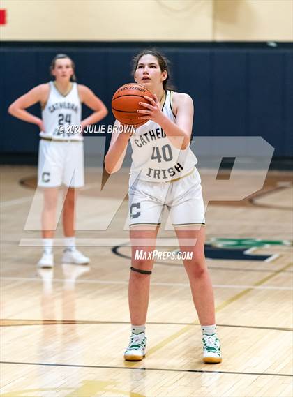 Thumbnail 2 in Cathedral vs Indianapolis Bishop Chatard (City Tournment) photogallery.