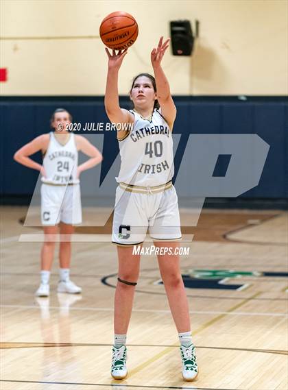 Thumbnail 3 in Cathedral vs Indianapolis Bishop Chatard (City Tournment) photogallery.
