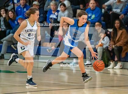 Thumbnail 2 in Cathedral vs Indianapolis Bishop Chatard (City Tournment) photogallery.