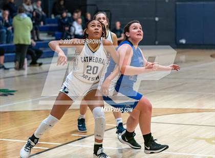 Thumbnail 1 in Cathedral vs Indianapolis Bishop Chatard (City Tournment) photogallery.