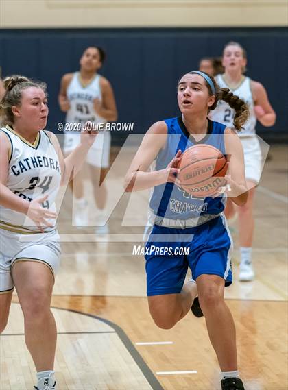 Thumbnail 3 in Cathedral vs Indianapolis Bishop Chatard (City Tournment) photogallery.