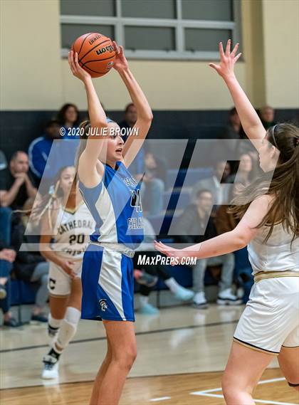 Thumbnail 3 in Cathedral vs Indianapolis Bishop Chatard (City Tournment) photogallery.