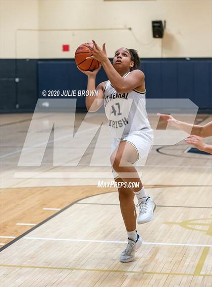 Thumbnail 2 in Cathedral vs Indianapolis Bishop Chatard (City Tournment) photogallery.