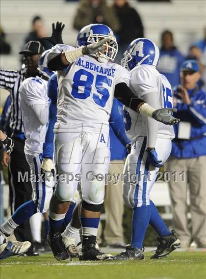 Thumbnail 2 in Pender vs Albemarle (NCHSAA 1AA Final) photogallery.
