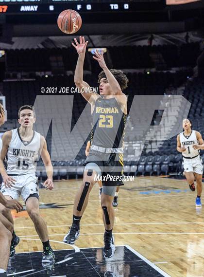 Thumbnail 1 in Steele vs Brennan (Spurs High School Showcase) photogallery.