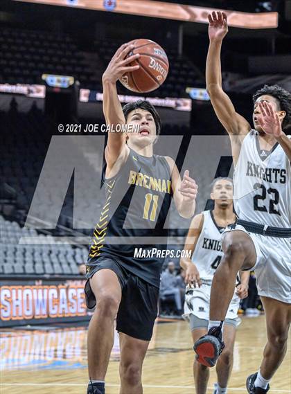 Thumbnail 2 in Steele vs Brennan (Spurs High School Showcase) photogallery.