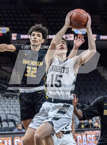 Thumbnail 3 in Steele vs Brennan (Spurs High School Showcase) photogallery.