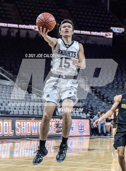 Thumbnail 3 in Steele vs Brennan (Spurs High School Showcase) photogallery.