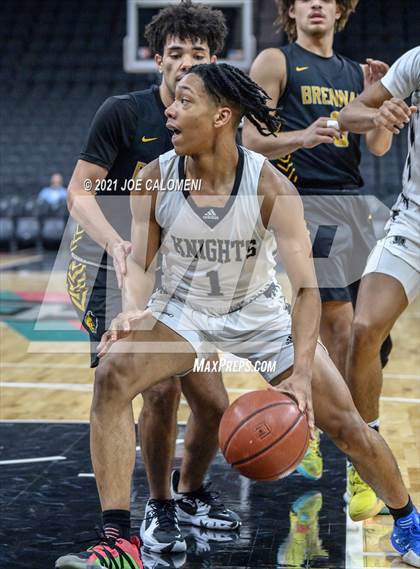 Thumbnail 2 in Steele vs Brennan (Spurs High School Showcase) photogallery.