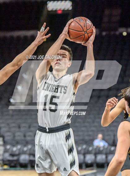 Thumbnail 3 in Steele vs Brennan (Spurs High School Showcase) photogallery.