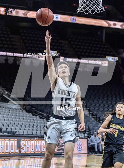 Thumbnail 2 in Steele vs Brennan (Spurs High School Showcase) photogallery.