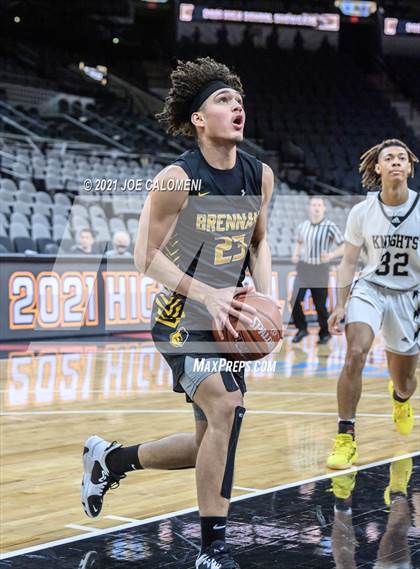 Thumbnail 2 in Steele vs Brennan (Spurs High School Showcase) photogallery.