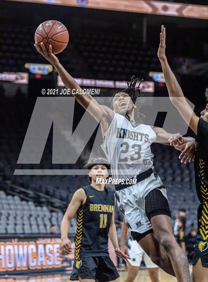 Thumbnail 1 in Steele vs Brennan (Spurs High School Showcase) photogallery.