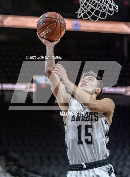 Thumbnail 2 in Steele vs Brennan (Spurs High School Showcase) photogallery.