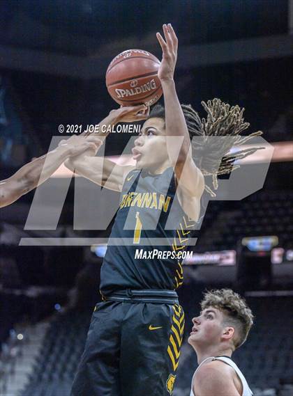 Thumbnail 3 in Steele vs Brennan (Spurs High School Showcase) photogallery.