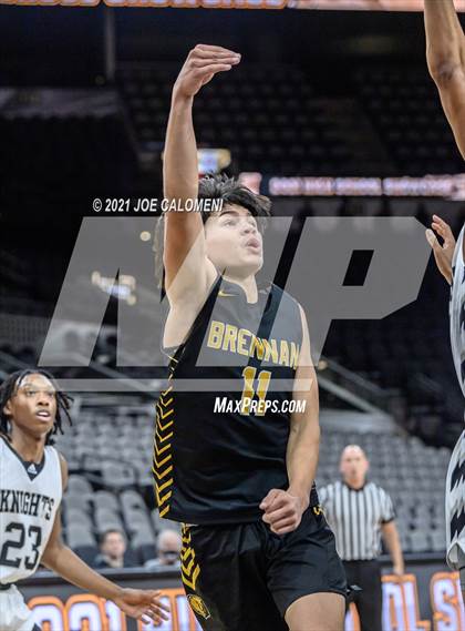 Thumbnail 2 in Steele vs Brennan (Spurs High School Showcase) photogallery.