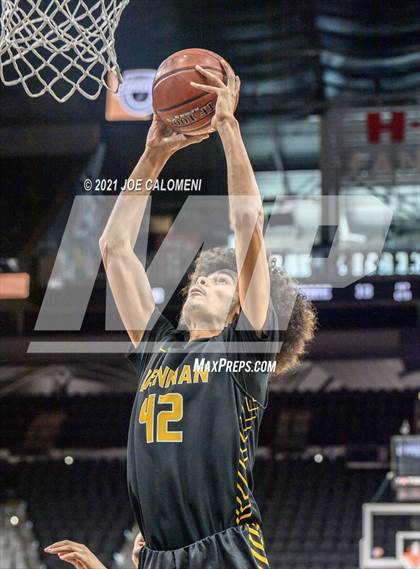 Thumbnail 3 in Steele vs Brennan (Spurs High School Showcase) photogallery.
