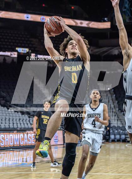 Thumbnail 3 in Steele vs Brennan (Spurs High School Showcase) photogallery.