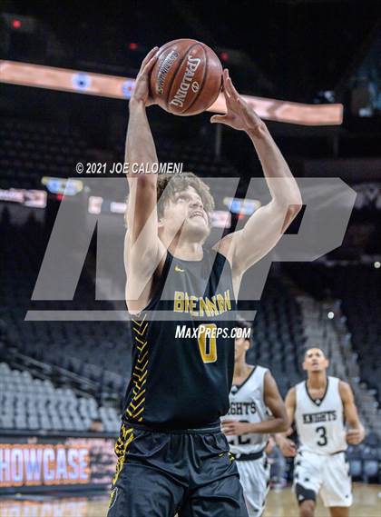 Thumbnail 3 in Steele vs Brennan (Spurs High School Showcase) photogallery.