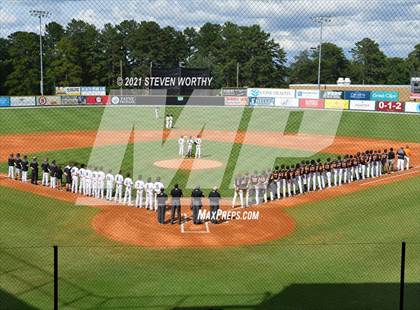 Thumbnail 2 in Fuquay - Varina @ Ronald Reagan (NCHSAA 4A Final Game 3) photogallery.