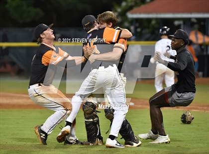 Thumbnail 2 in Fuquay - Varina @ Ronald Reagan (NCHSAA 4A Final Game 3) photogallery.