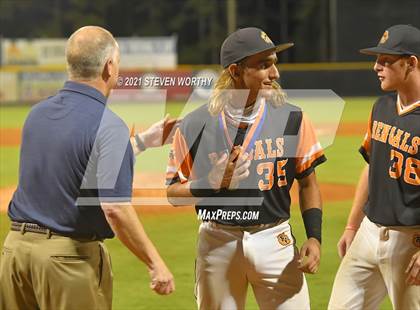 Thumbnail 2 in Fuquay - Varina @ Ronald Reagan (NCHSAA 4A Final Game 3) photogallery.