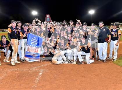 Thumbnail 2 in Fuquay - Varina @ Ronald Reagan (NCHSAA 4A Final Game 3) photogallery.