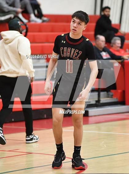 Thumbnail 3 in Chavez @ Rosamond (CIF CS Division 5 Quarterfinal) photogallery.