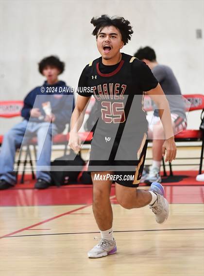 Thumbnail 1 in Chavez @ Rosamond (CIF CS Division 5 Quarterfinal) photogallery.