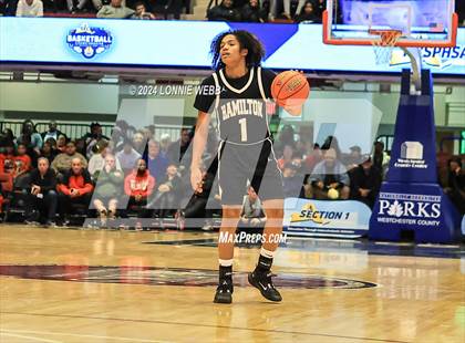 Thumbnail 3 in Hamilton vs. Woodlands (NYSPHSAA Section 1 Class B Final) photogallery.
