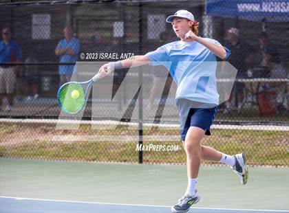 Thumbnail 1 in Greene Central vs. Raleigh Charter  (NCHSAA 2A Individual Semifinal) photogallery.