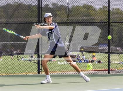 Thumbnail 1 in Greene Central vs. Raleigh Charter  (NCHSAA 2A Individual Semifinal) photogallery.