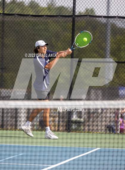 Thumbnail 2 in Greene Central vs. Raleigh Charter  (NCHSAA 2A Individual Semifinal) photogallery.
