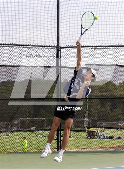 Thumbnail 2 in Greene Central vs. Raleigh Charter  (NCHSAA 2A Individual Semifinal) photogallery.