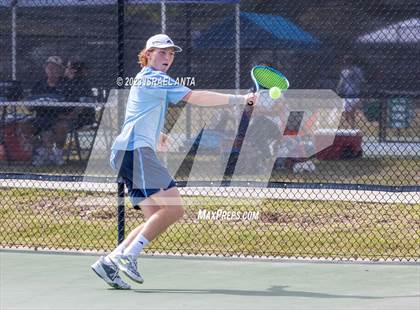 Thumbnail 1 in Greene Central vs. Raleigh Charter  (NCHSAA 2A Individual Semifinal) photogallery.