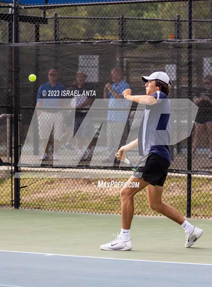 Thumbnail 3 in Greene Central vs. Raleigh Charter  (NCHSAA 2A Individual Semifinal) photogallery.