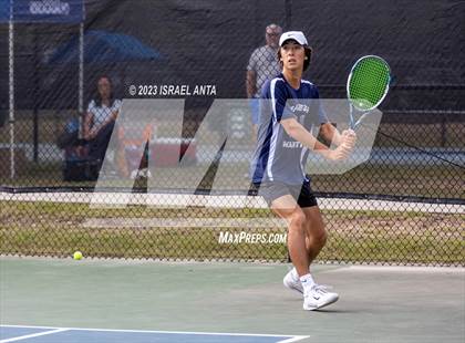 Thumbnail 2 in Greene Central vs. Raleigh Charter  (NCHSAA 2A Individual Semifinal) photogallery.