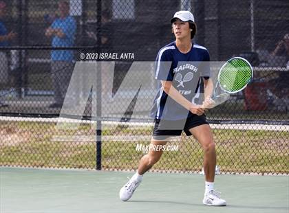 Thumbnail 3 in Greene Central vs. Raleigh Charter  (NCHSAA 2A Individual Semifinal) photogallery.