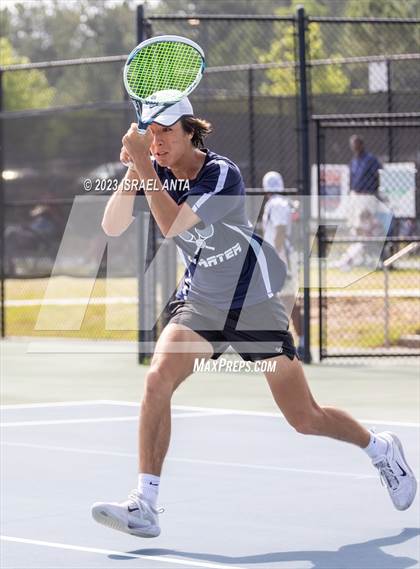Thumbnail 2 in Greene Central vs. Raleigh Charter  (NCHSAA 2A Individual Semifinal) photogallery.