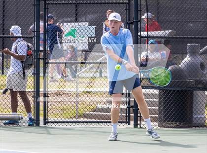 Thumbnail 1 in Greene Central vs. Raleigh Charter  (NCHSAA 2A Individual Semifinal) photogallery.