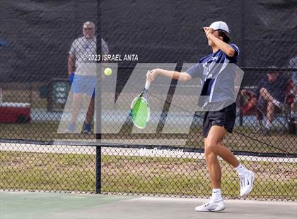 Thumbnail 3 in Greene Central vs. Raleigh Charter  (NCHSAA 2A Individual Semifinal) photogallery.