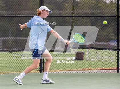 Thumbnail 1 in Greene Central vs. Raleigh Charter  (NCHSAA 2A Individual Semifinal) photogallery.