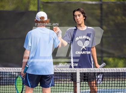 Thumbnail 2 in Greene Central vs. Raleigh Charter  (NCHSAA 2A Individual Semifinal) photogallery.