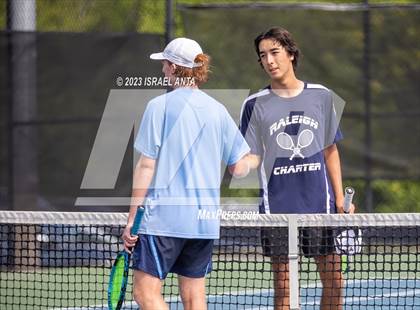 Thumbnail 3 in Greene Central vs. Raleigh Charter  (NCHSAA 2A Individual Semifinal) photogallery.