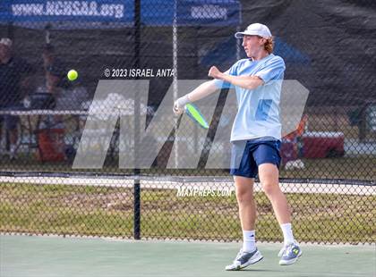 Thumbnail 1 in Greene Central vs. Raleigh Charter  (NCHSAA 2A Individual Semifinal) photogallery.