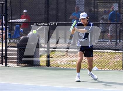 Thumbnail 3 in Greene Central vs. Raleigh Charter  (NCHSAA 2A Individual Semifinal) photogallery.